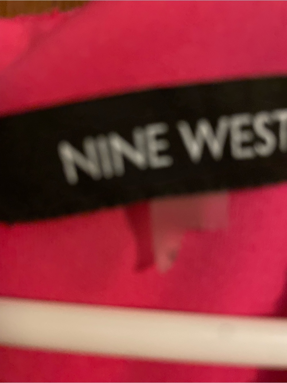 Nine West Hot Pink Textured Dress - Picture 4 of 7